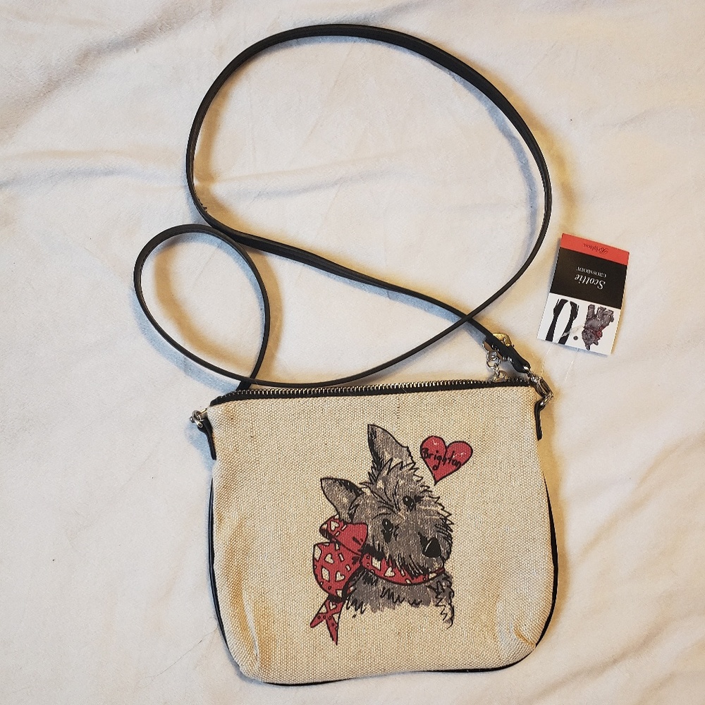 NWT Brighton Scottie Crossbody